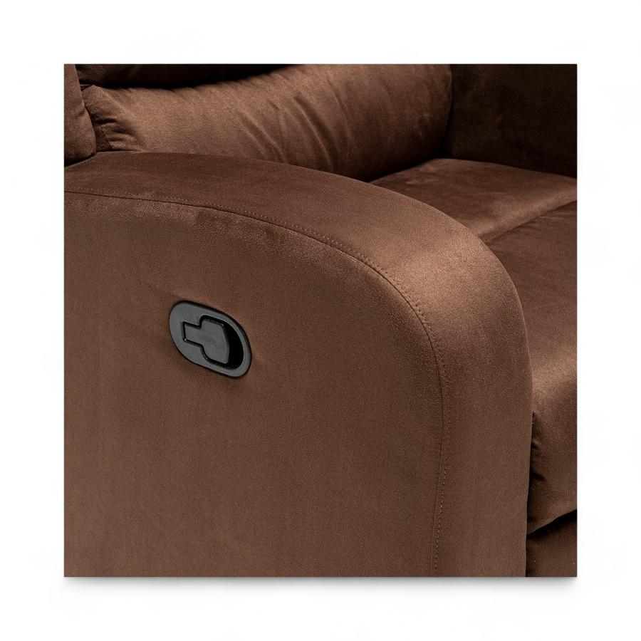 Berger Reclinable Daniels Virgil Masajeador 1 Cuerpo Café