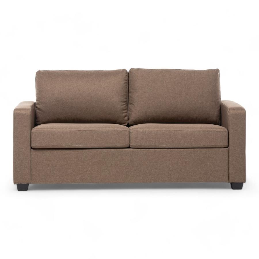 Sofa Cama 2 Cuerpos Daniels Lino café