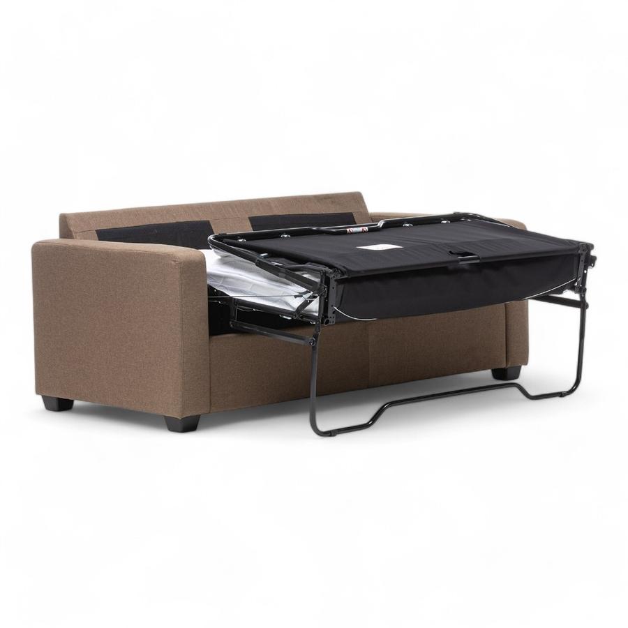 Sofa Cama 2 Cuerpos Daniels Lino café