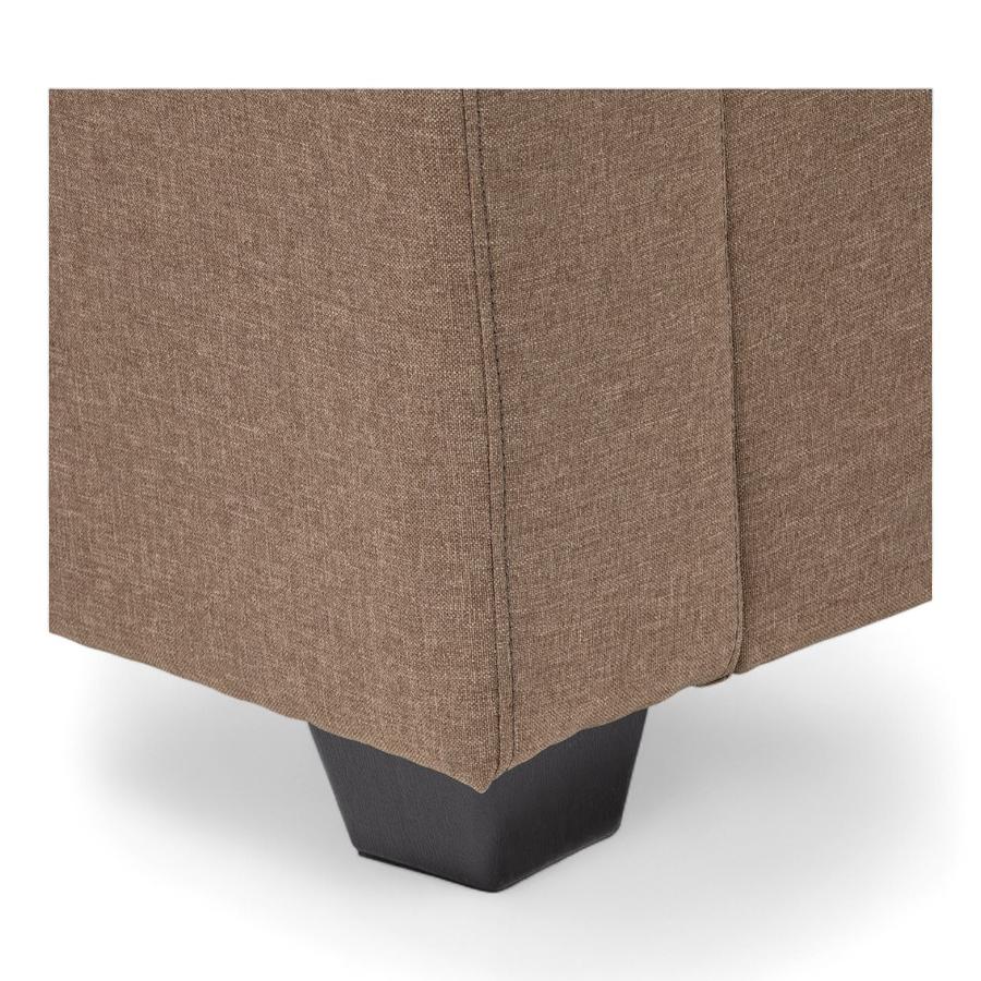 Sofa Cama 2 Cuerpos Daniels Lino café