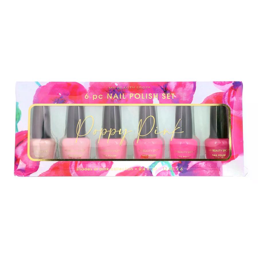 Set 6 Esmaltes Uñas DBS Tonos Rosados