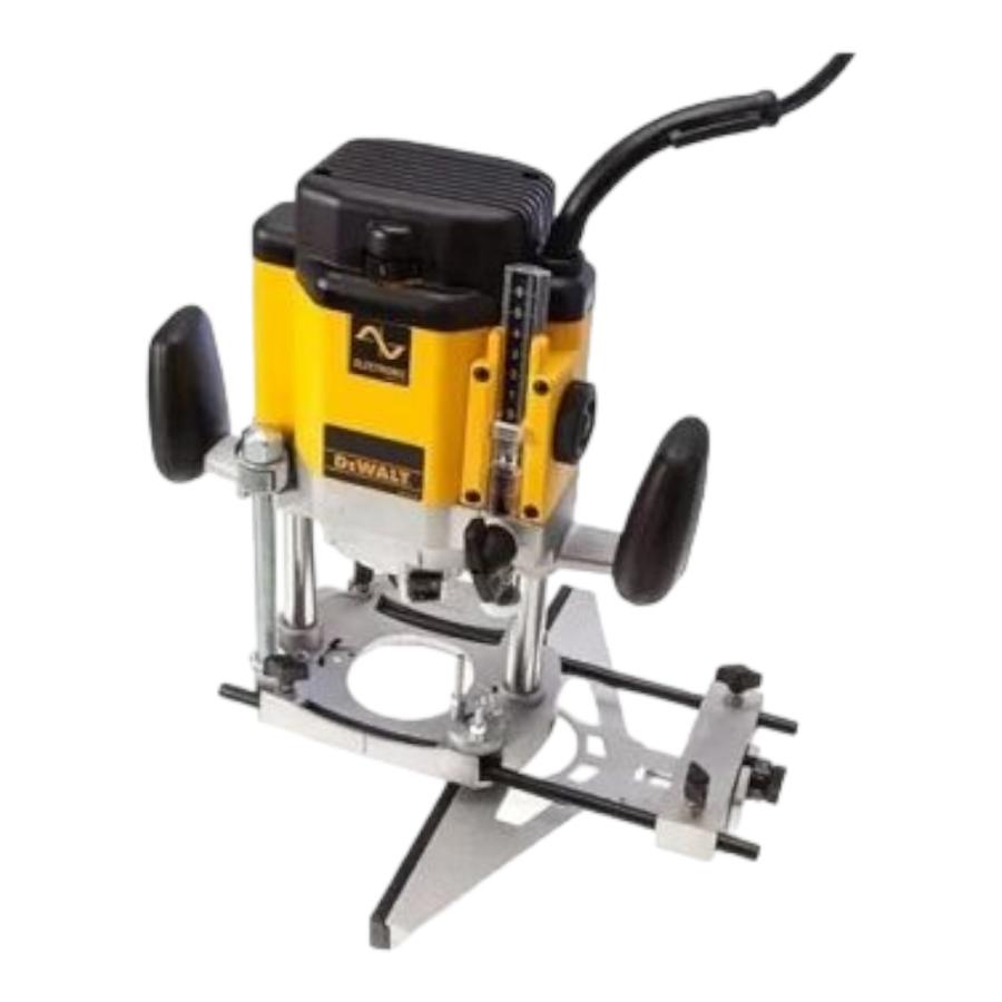 Rebajadora Electrónica Dewalt de 3HP con Velocidad Variable