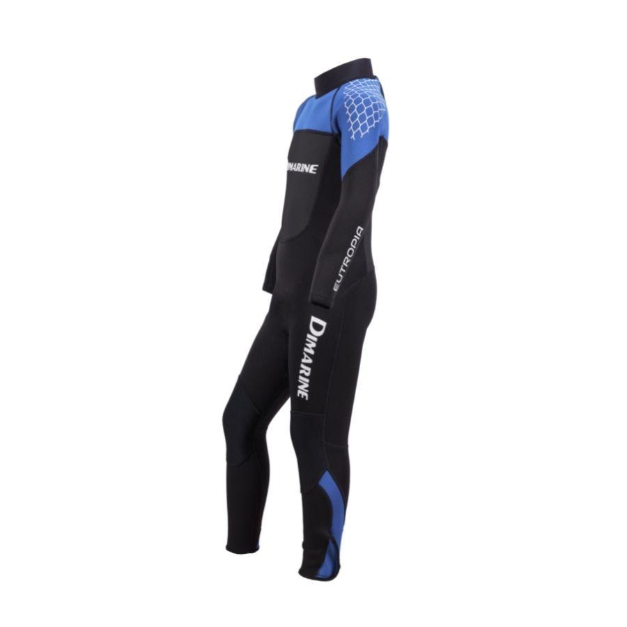Traje Neopreno Eutropia Kids Azul