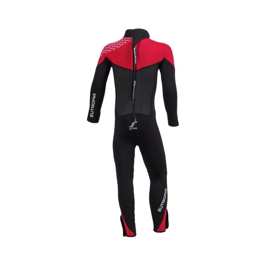 Traje Neopreno Eutropia Kids Rojo