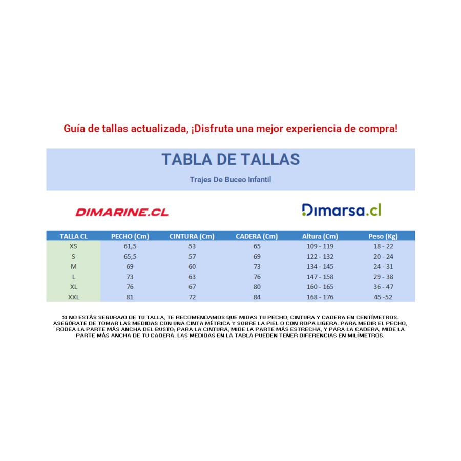 Traje Neopreno Eutropia Kids Rojo
