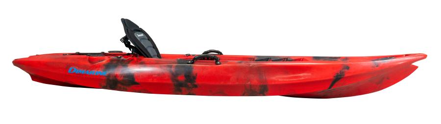 Kayak Single Travel Dimarine Camo-rojo