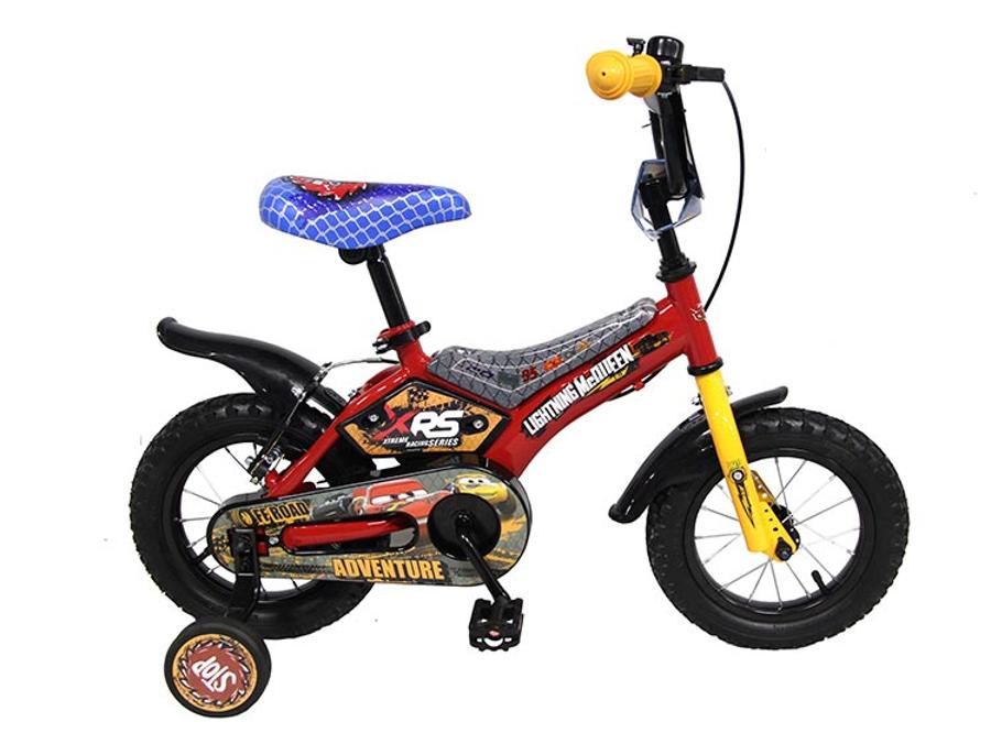 Bicicleta Disney Cars Aro 12 Niño