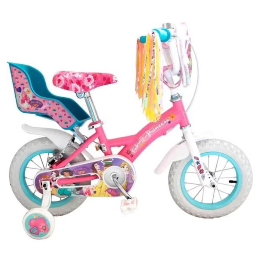 Bicicleta Disney Princesa Aro 12 Niña Rosa