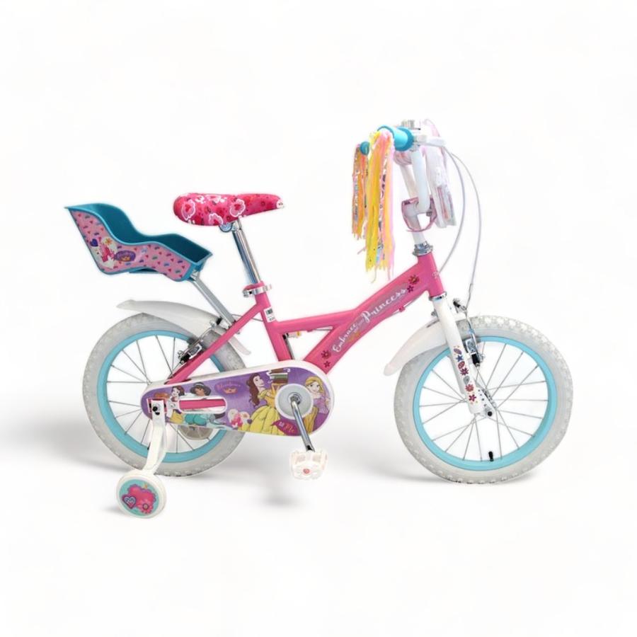 Bicicleta Princesa Disney Aro 16 Rosa