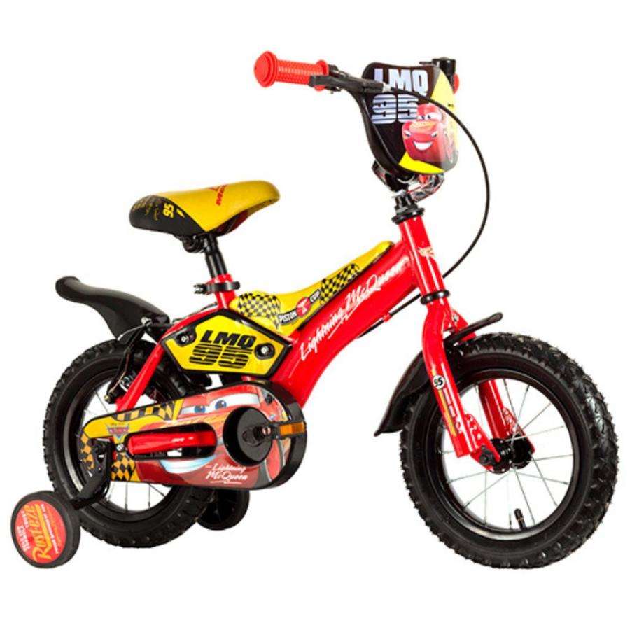 Bicicleta Disney Cars Aro 16 Niño Rojo