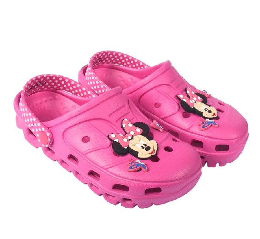 Zueco Descanso Niña Disney Minnie Rosado