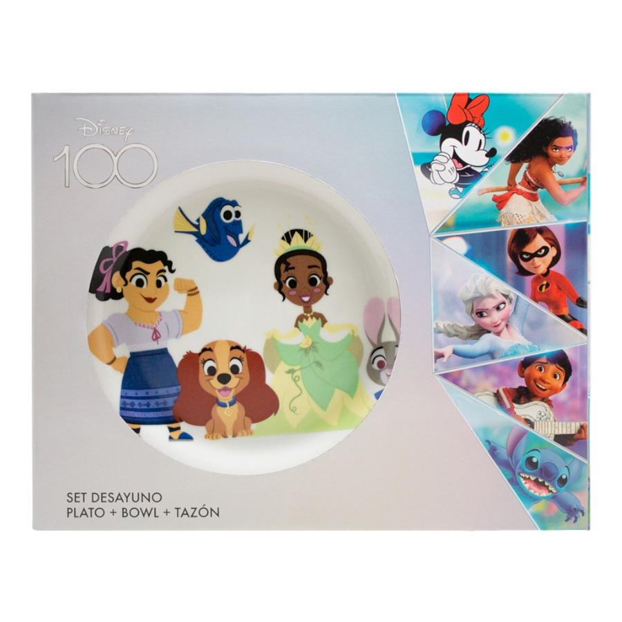 Set Desayuno 3 Pcs Disney 100