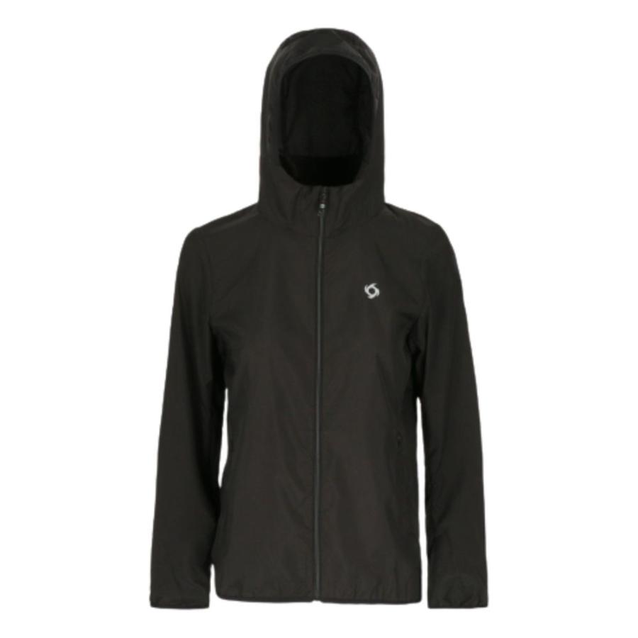 Chaqueta Cortaviento Doite Hoddie Mujer Negro