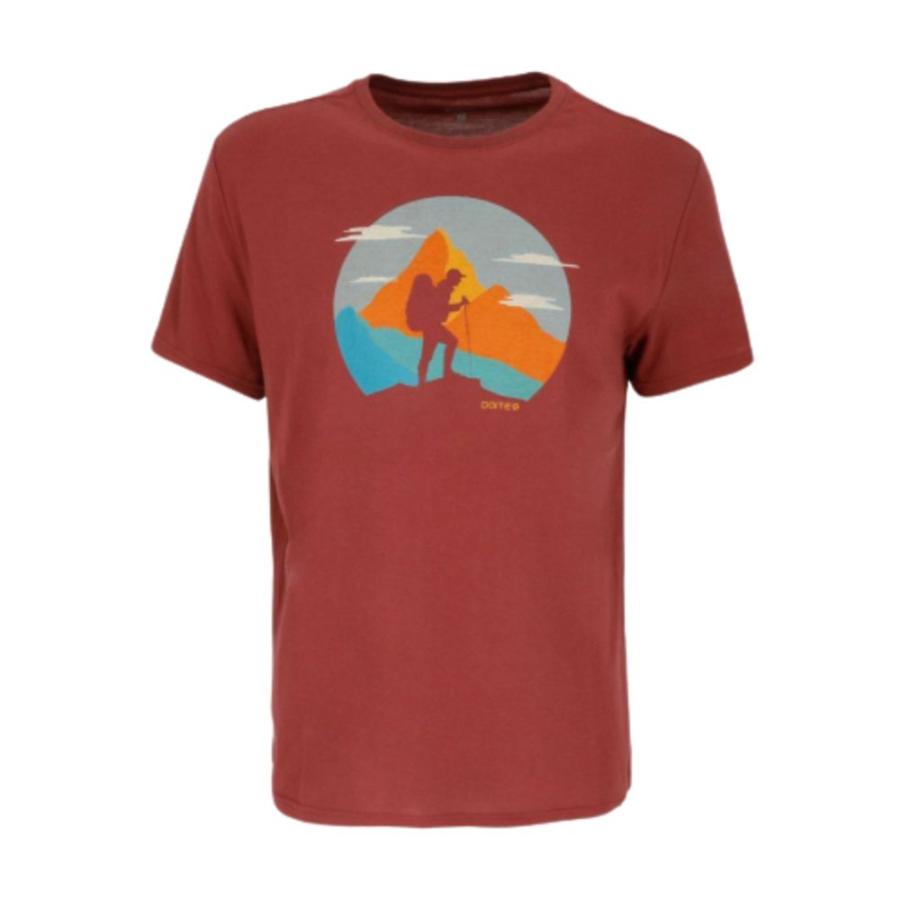 Polera Hiking Doite Hombre Rojo