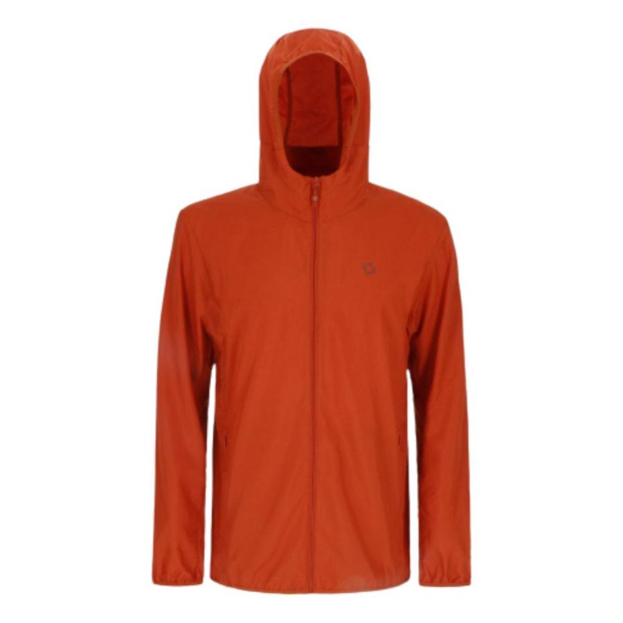 Chaqueta Cortaviento Doite Hoddie Hombre Naranjo