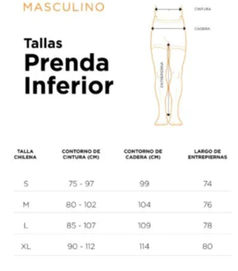 Pantalon Desmontable Doite Hombre Negro