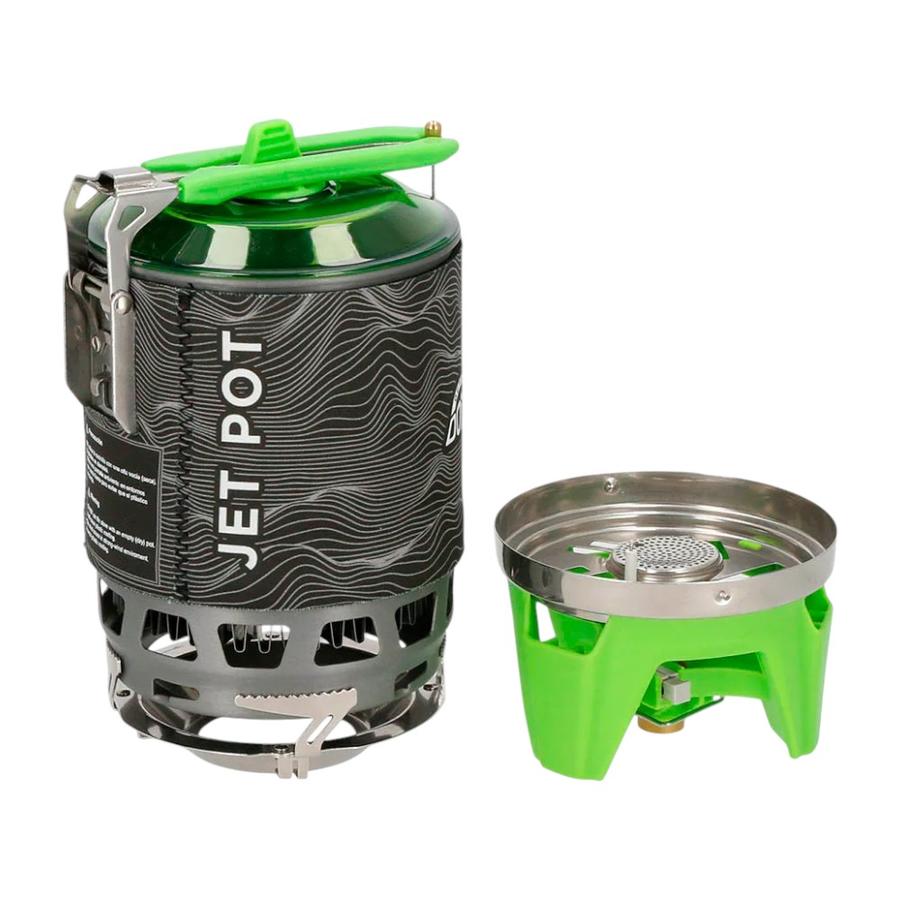 Cocinilla Con Olla de Ebullición Doite Jet Pot Verde