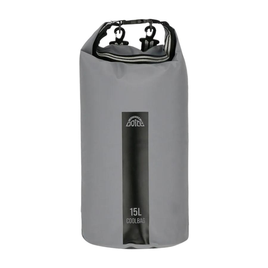 Cooler Plegable Outdoor Doite Coolbag 15 Litros Gris 