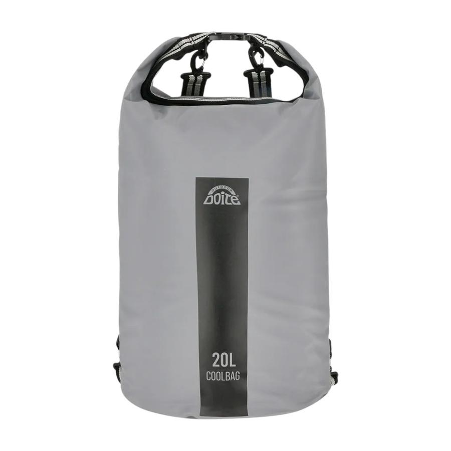 Cooler Plegable Outdoor Doite Coolbag 20 Litros Gris 
