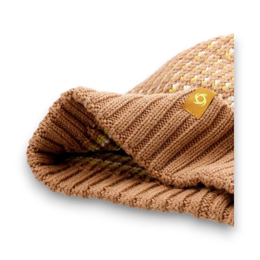 Gorro Beanie Mujer Doite Chunky Khaki
