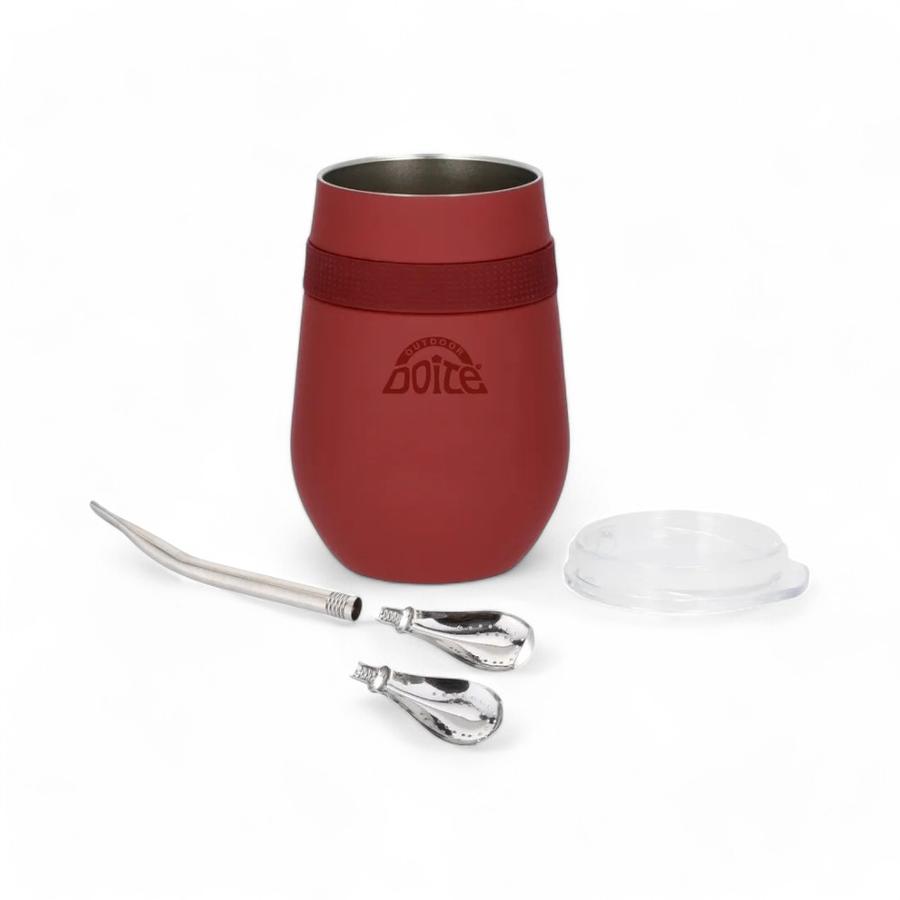 Mug Matero Doite Cucao 360 mL Burdeo