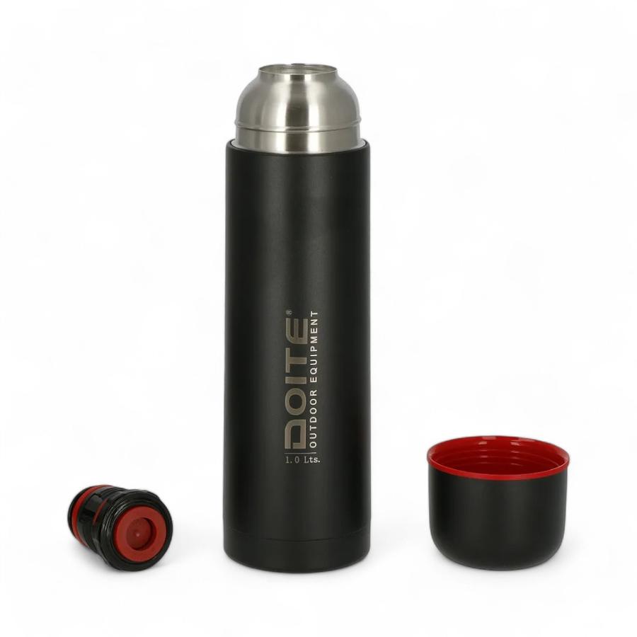 Termo Max One Touch 1L Negro Doite