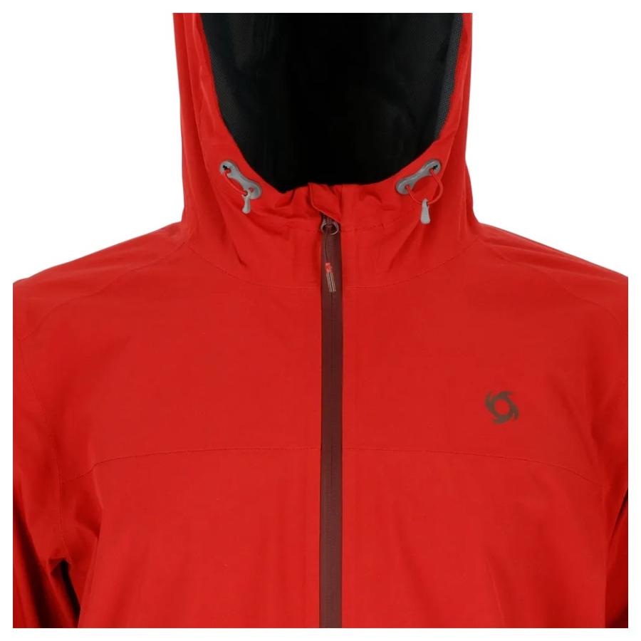 Chaqueta Cortaviento Hombre Doite Liven Rojo