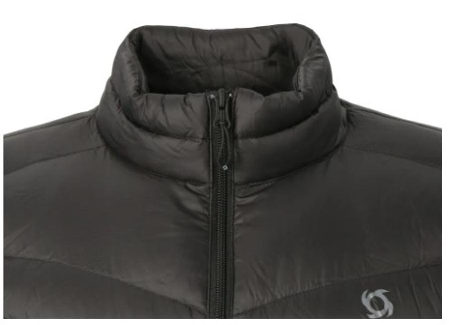 Chaqueta Pluma Doite Eboni Stripe Hombre Negro Dimarsa.cl