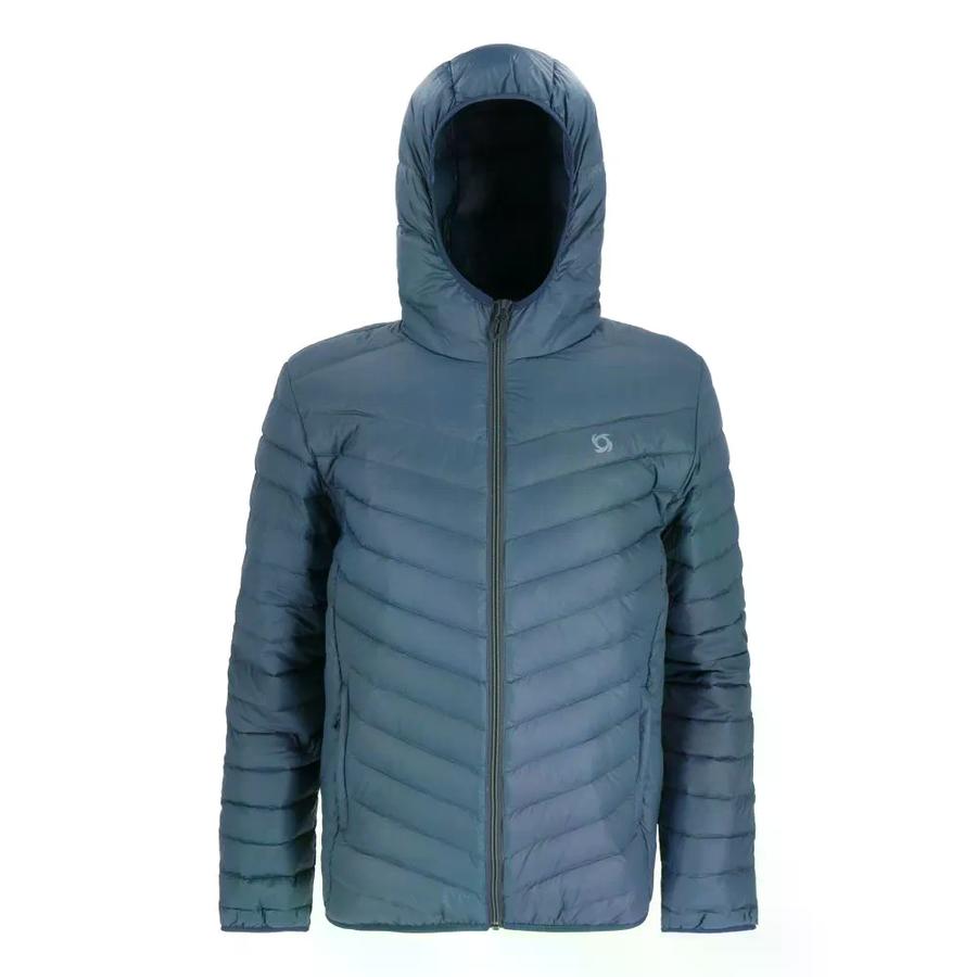 Parka Kannu Hombre Pluma Kori Azul