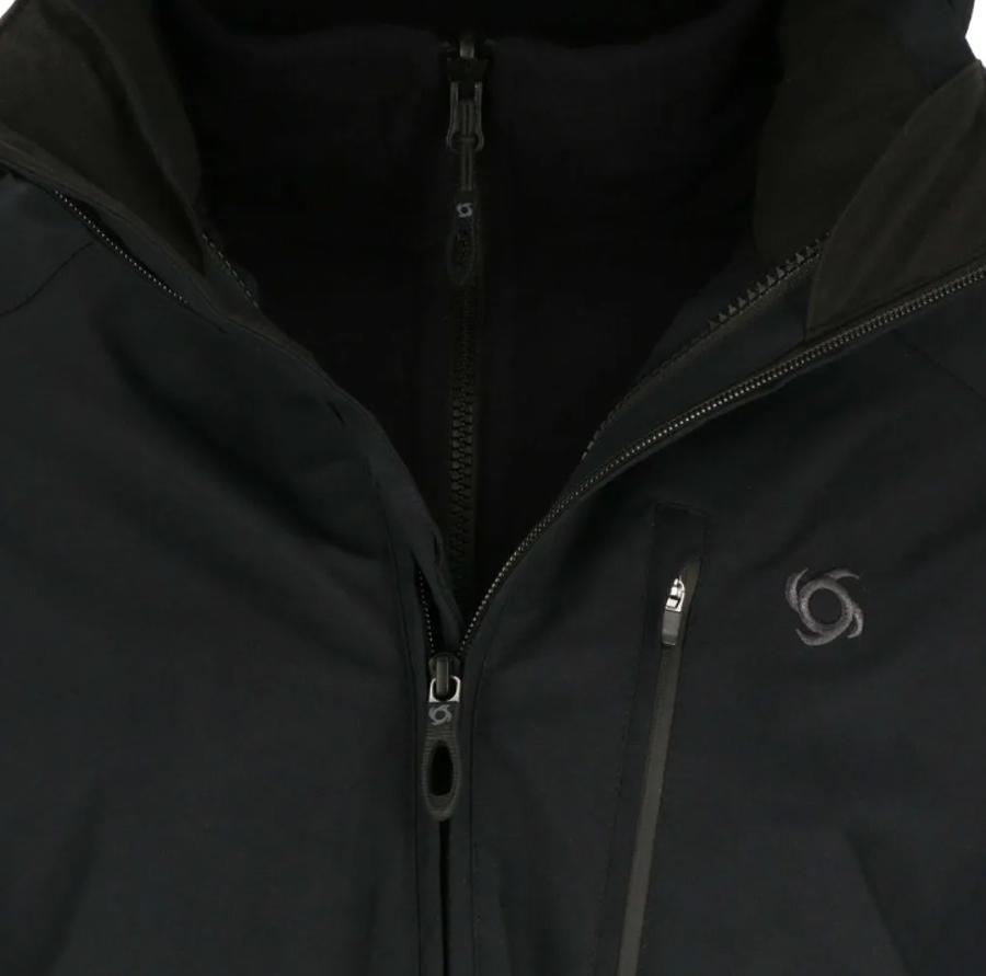 CHAQUETA 3 EN 1 PARBAT HOMBRE NEGRO