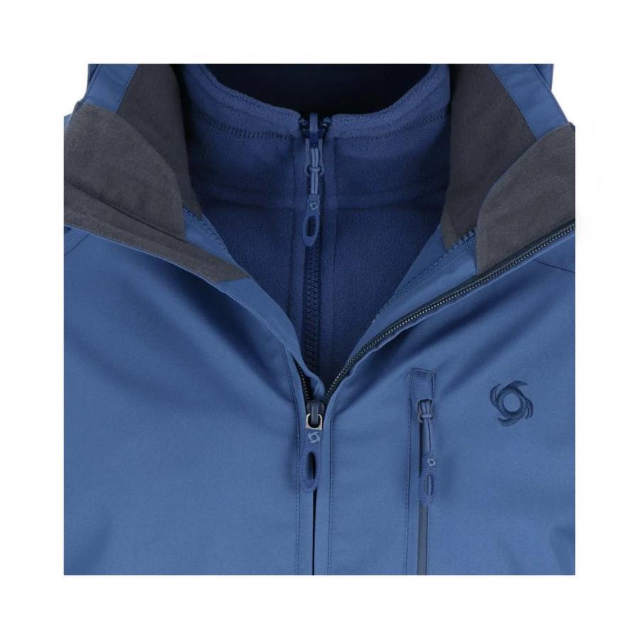 Chaqueta 3 En 1  Hombre Doite Parbat Azul Marino