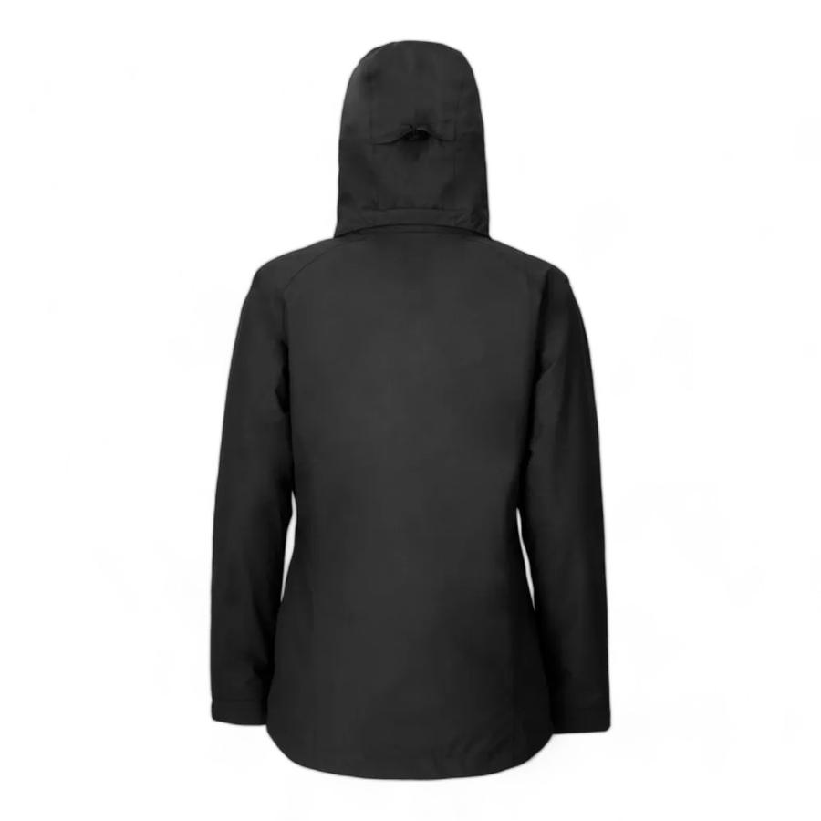 Chaqueta Outdoor Mujer Doite 3 En 1 Parbat Negra
