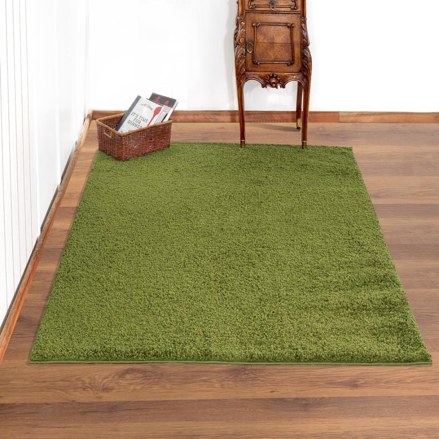 Alfombra Shaggy Classic Lisa 133X180 Verde