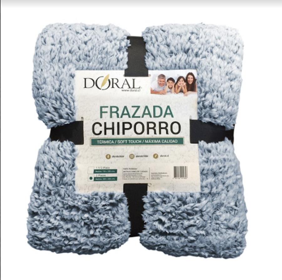 Frazada Chiporro 2 plazas 210 X 210 Cm