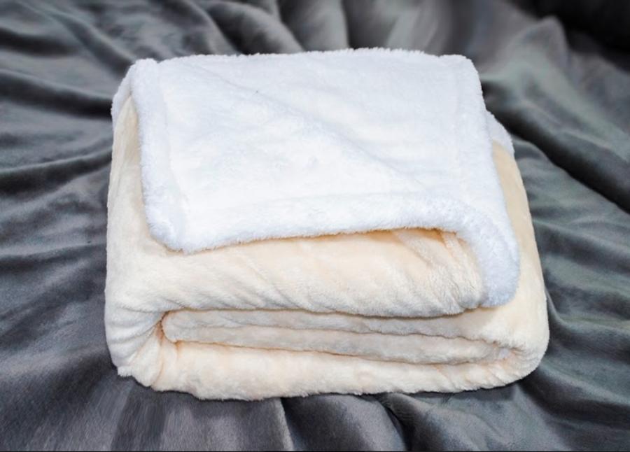 Manta Sherpa Coral 127x152