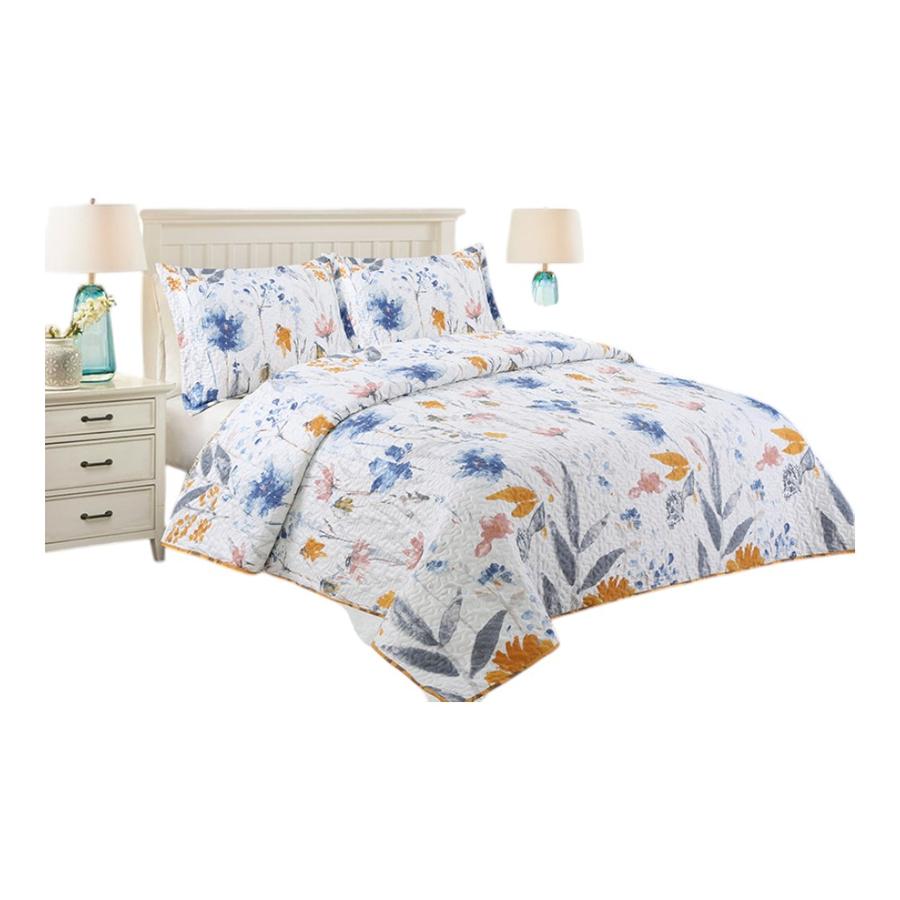 Quilt Coleccionable Estampado Deluxe Reversible 2 PL Doral