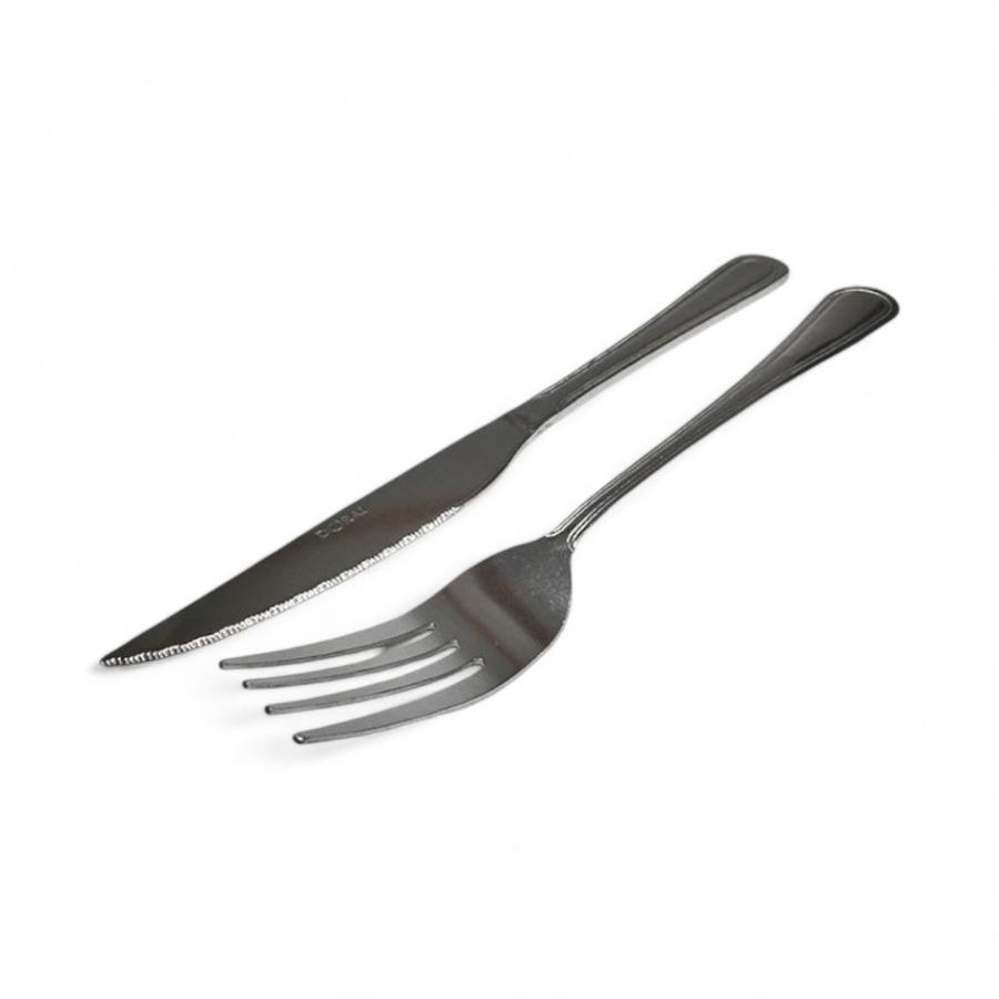 Set Cuchilleria 24 Piezas Doral Linea Austria Royal Plateado