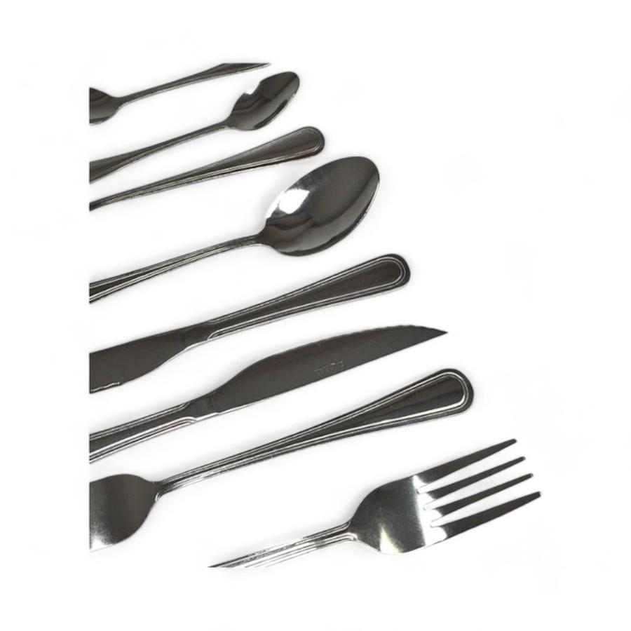 Set Cuchilleria 24 Piezas Doral Linea Austria Royal Plateado