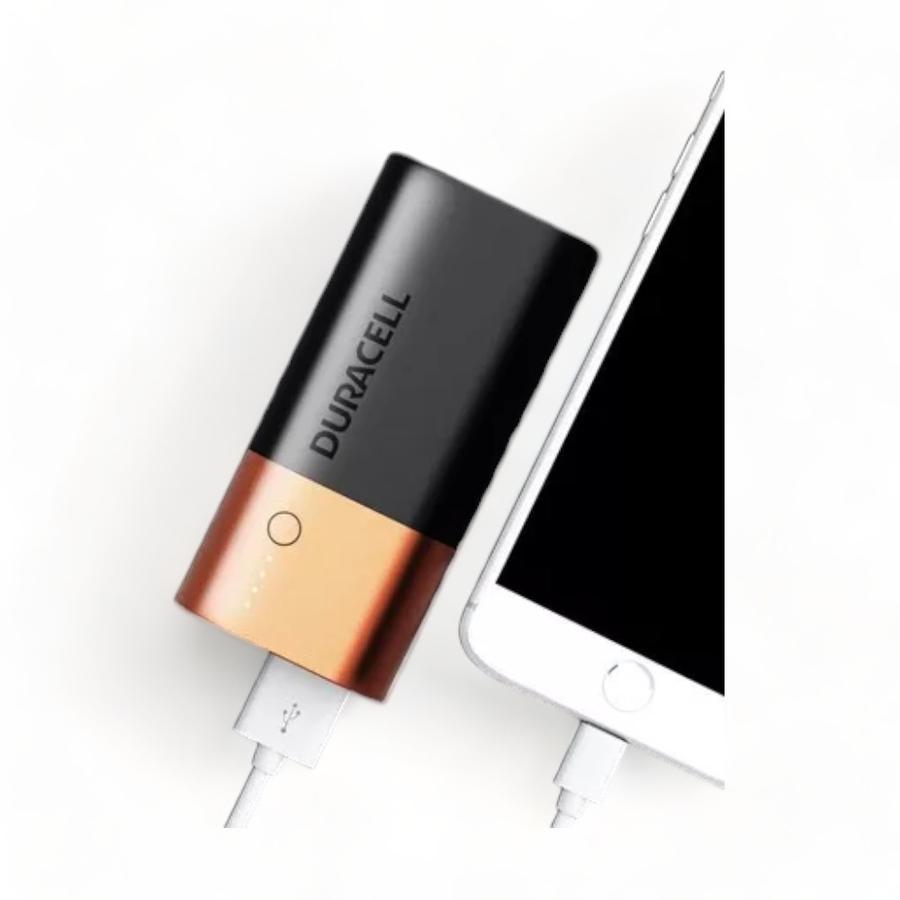 Power Bank Duracell Pb2 6700 Mah Negro