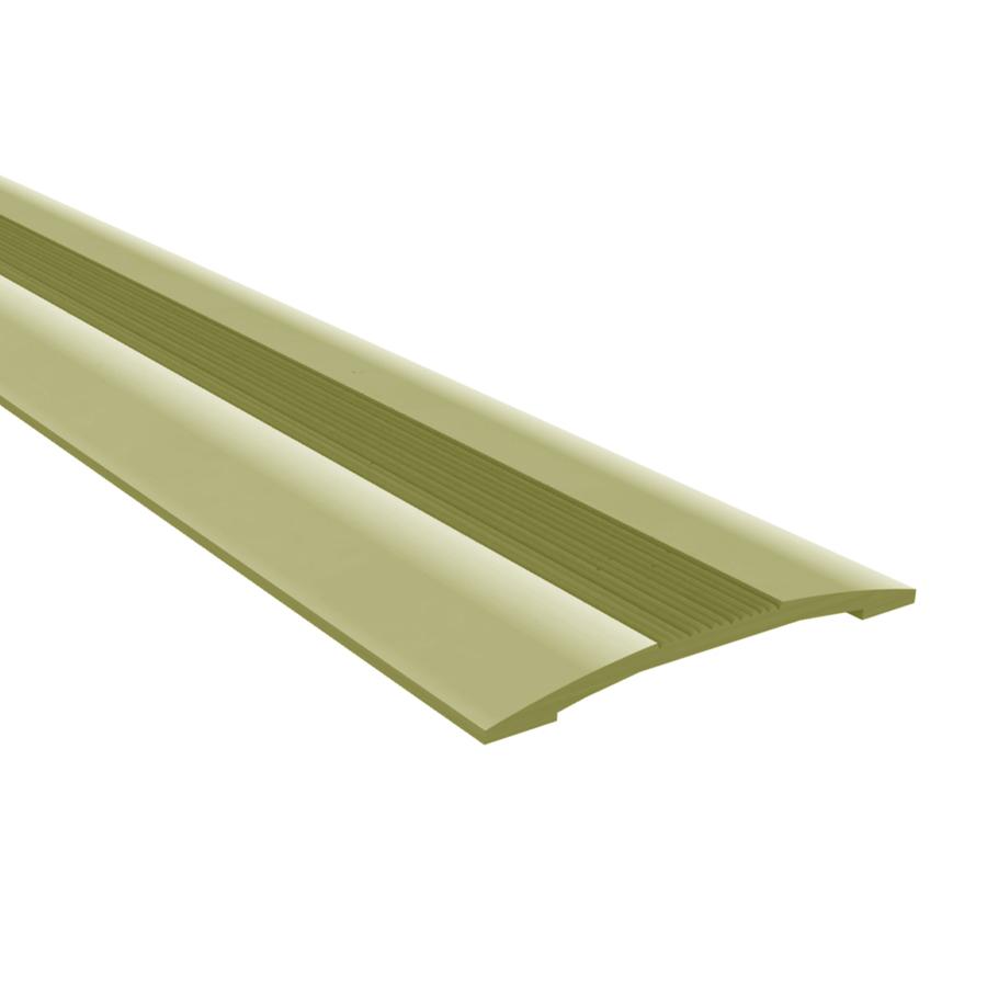 Cubrejunta Metálica Plana Perforada Dvp 40X2Mm Dorado 1Mt