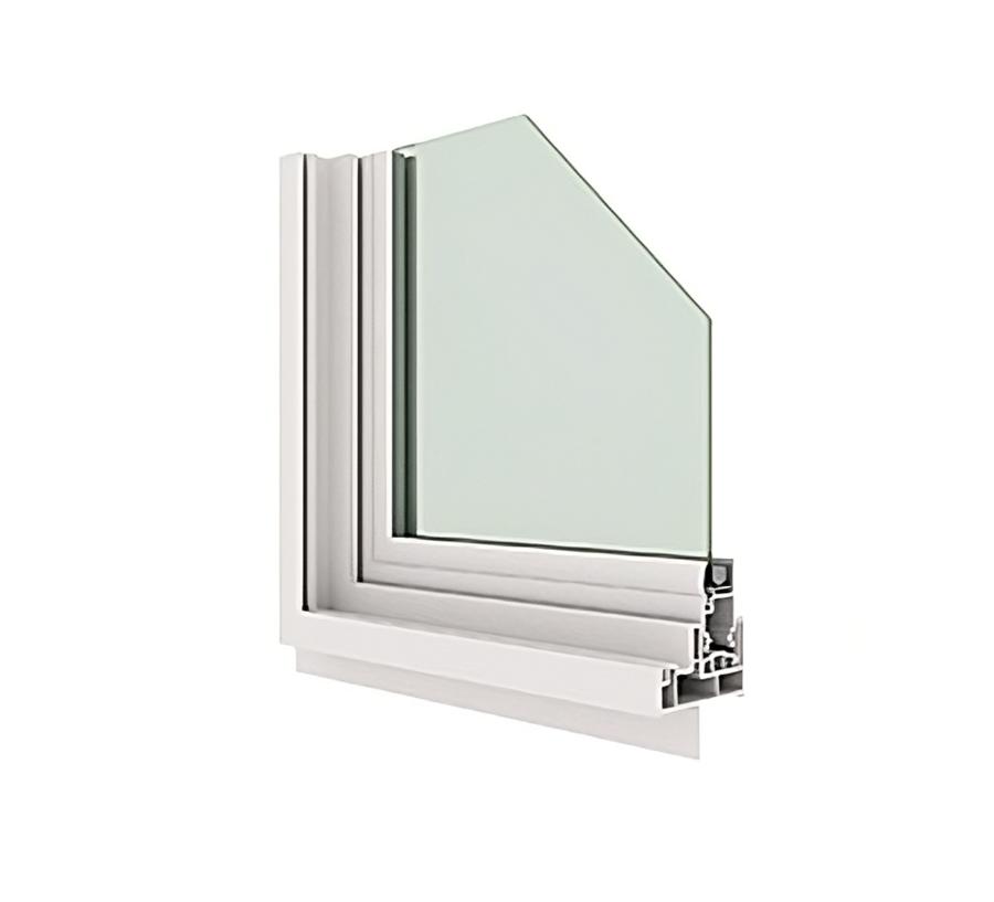 Ventana PVC 100x100cm Corredera Blanco