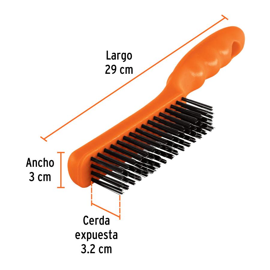 Cepillo De Acero Con Mango (M.6)