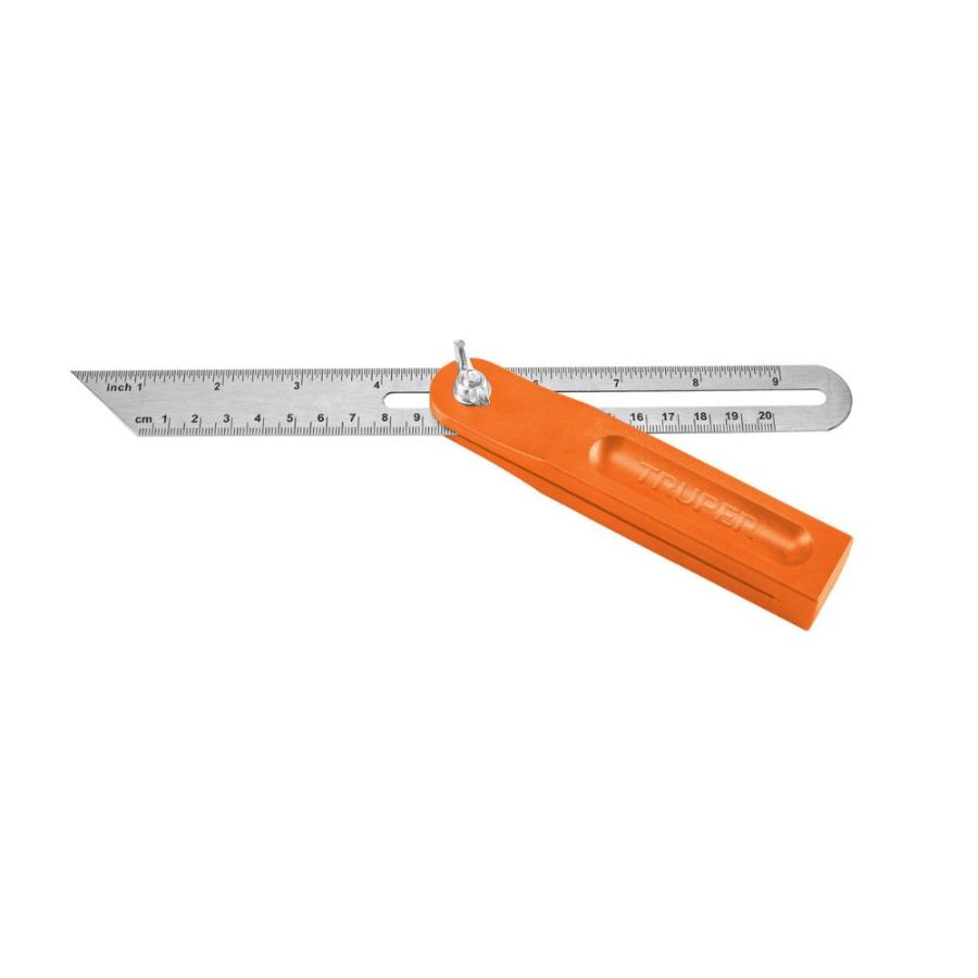 Escuadra Falsa Truper Acero Inoxidable 6" Con Mango De ABS