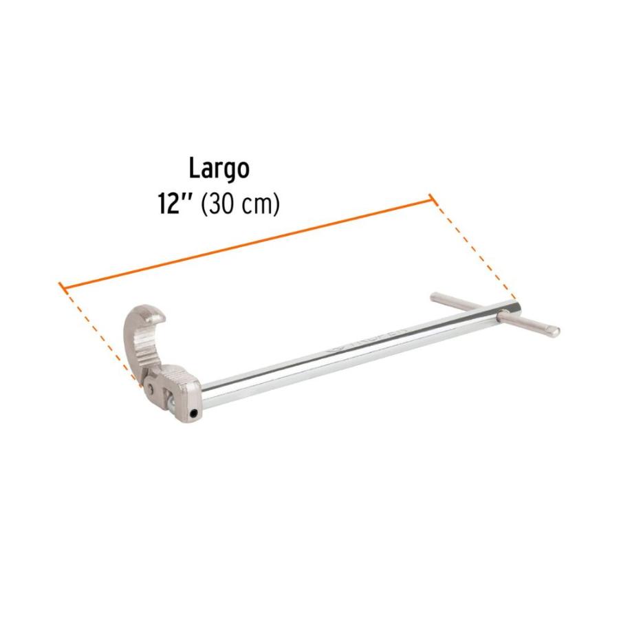 Llave Plomero 30cm Truper Gris