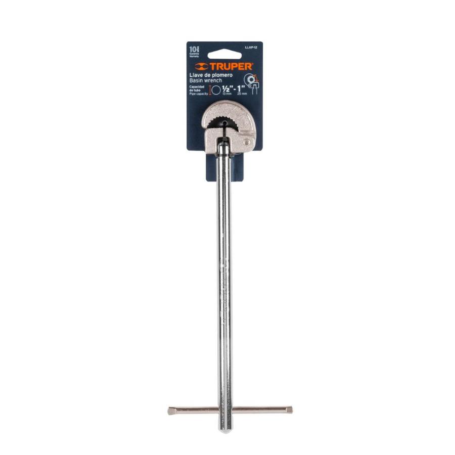 Llave Plomero 30cm Truper Gris