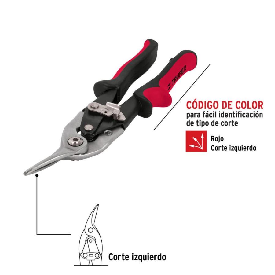 Tijera De Aviacion Izq. Truper (M.3)