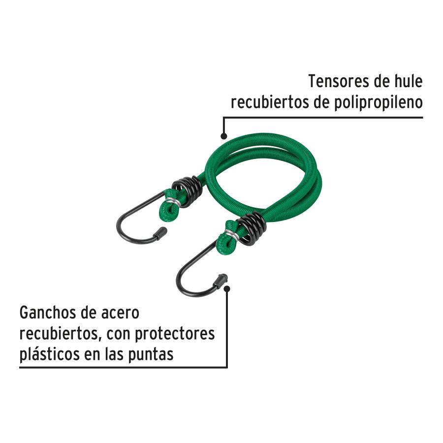 Juego De 8 Tensores Elásticos Pretul