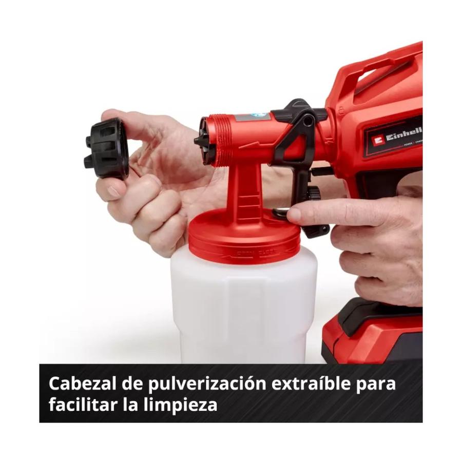 Pistola De Pintura Einhell TC-SY 18/60 (Sin Batería)