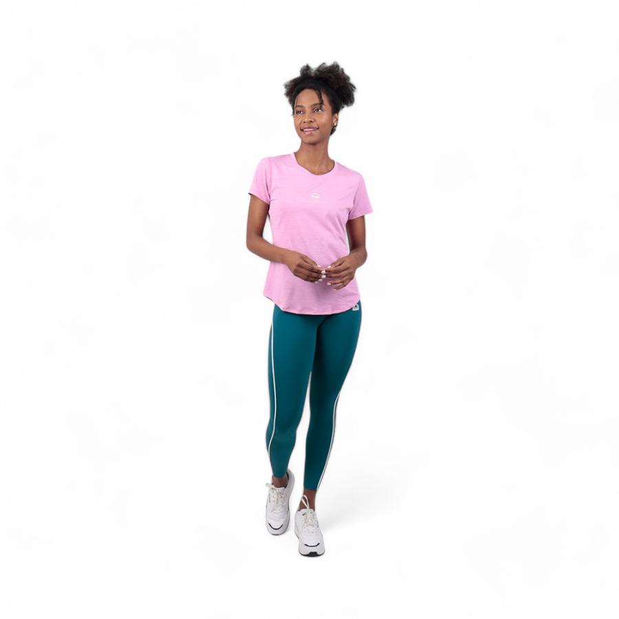 Polera Deportiva Mujer Ellesse Rachel Manga Corta Rosado