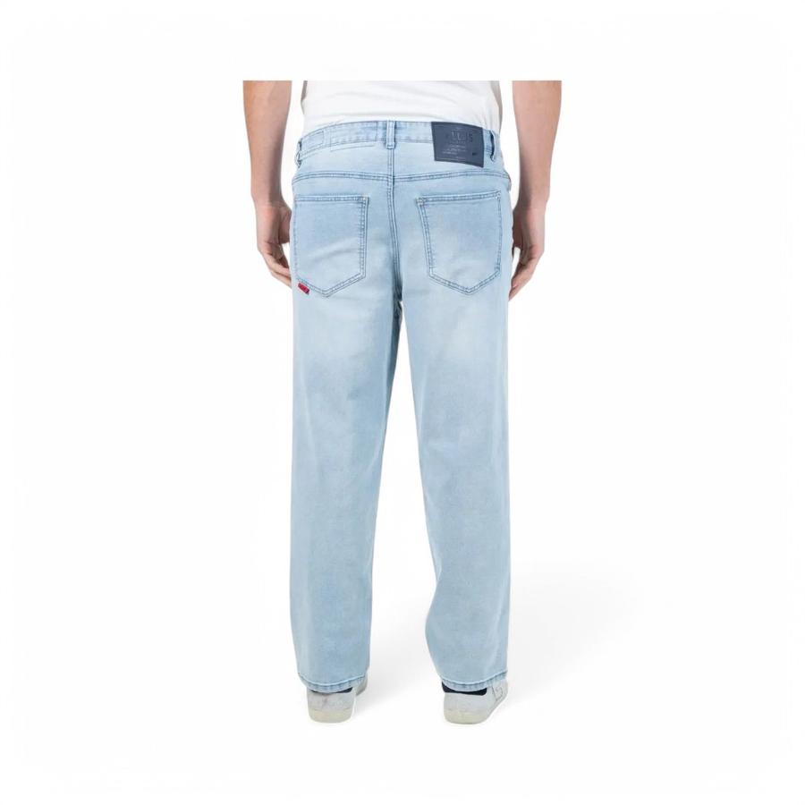 Jeans Hombre Ellus AM044702 Tiro Medio Bajo Celeste